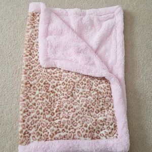 Cheetah baby blanket